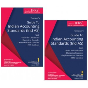 Taxmann's Guide to Indian Accounting Standards [Ind AS in 2 Vols. 2020 Edition] 